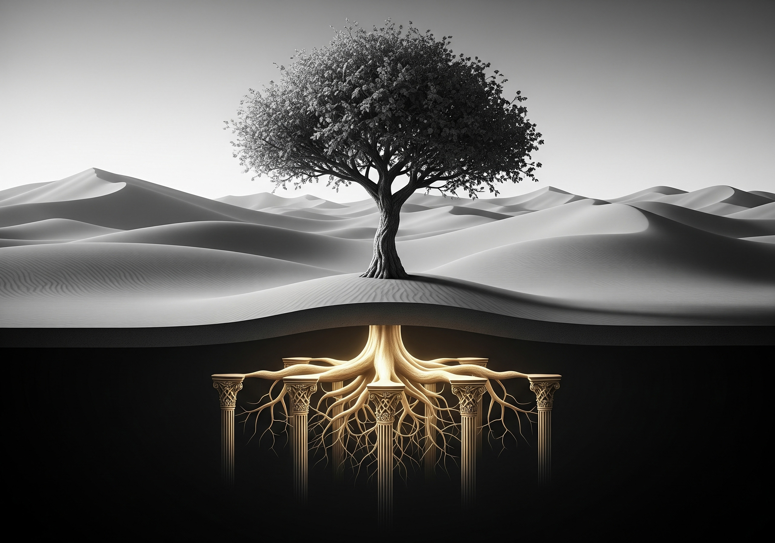 ریشه‌های عمیق، افق‌های روشن